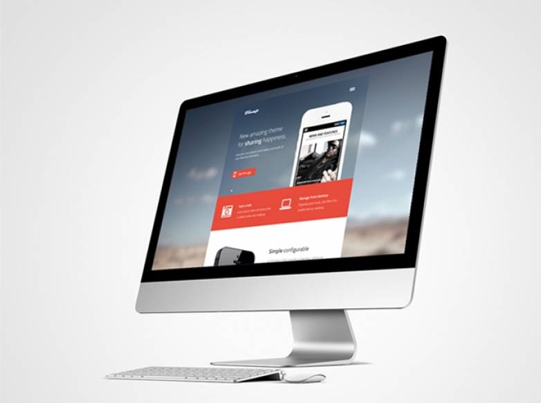 Responsive mobile app theme