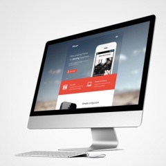 Responsive mobile app theme