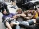 Riot police have clashed with protesters in Spain, Italy and Portugal