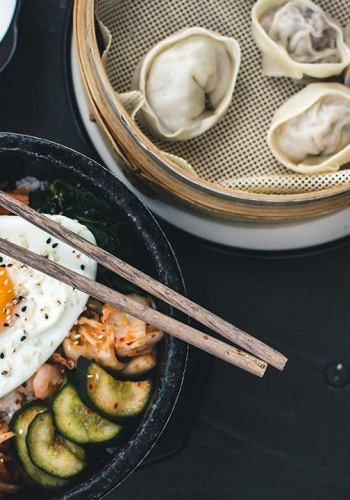 Korean bibimbap yamyam